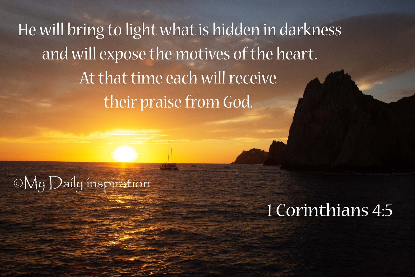bring light what is hidden darkness