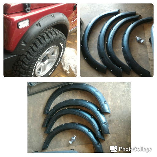 asesoris mobil katana OVER FENDER SUZUKI JIMNY KATANA