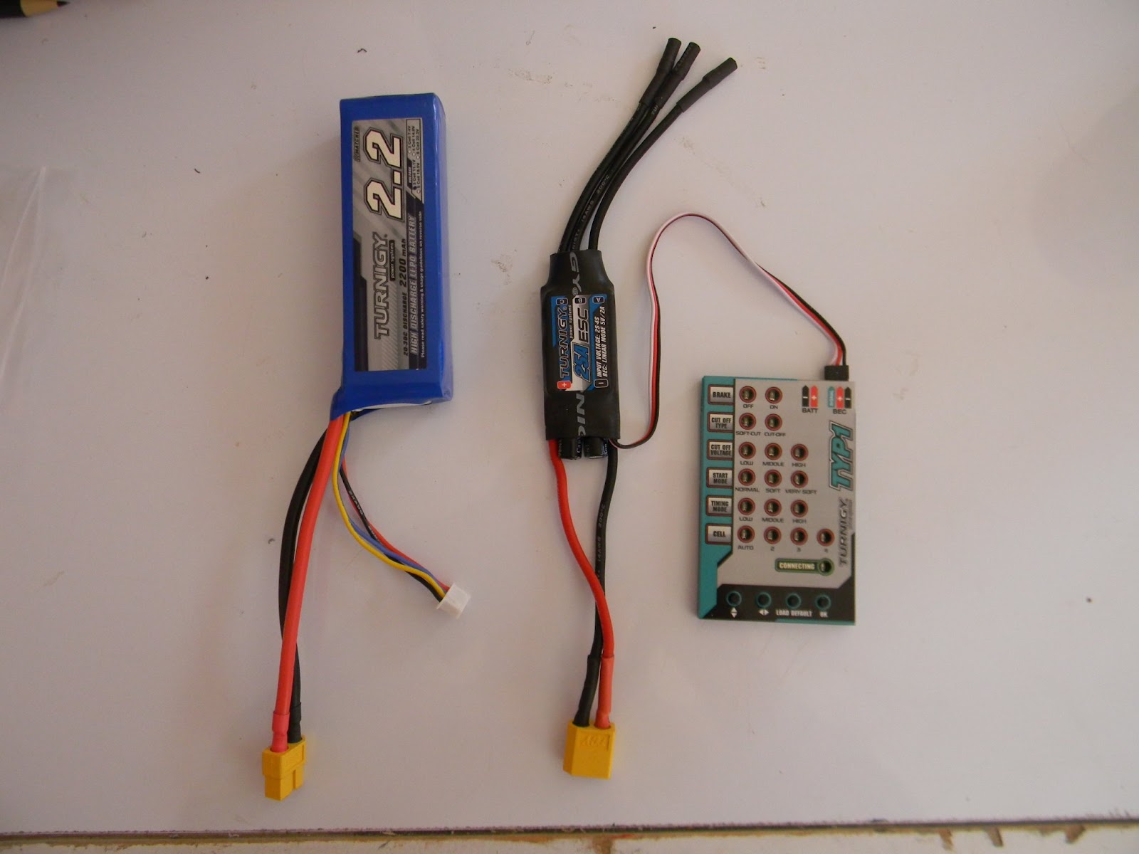 RC Flying Fun: Turnigy Brushless ESC Programing