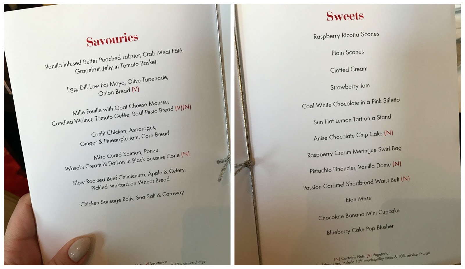 Fashion Afternoon Tea, Raffles Dubai