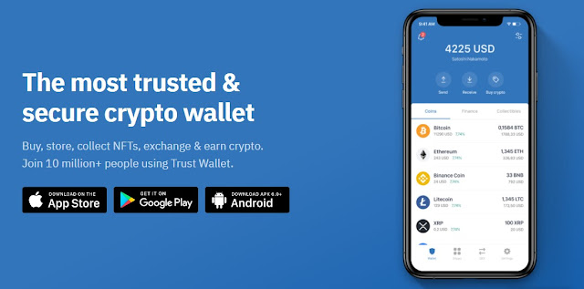 Trust Wallet (get 100 TWT Token for free) Trust Wallet (get 100 TWT Token for free)