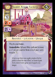 My Little Pony Sweet Apple Factory Marks in Time CCG Card