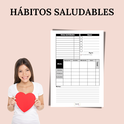 diario, planificador, runners, deporte, pdf, A4, descargar, hábitos saludables