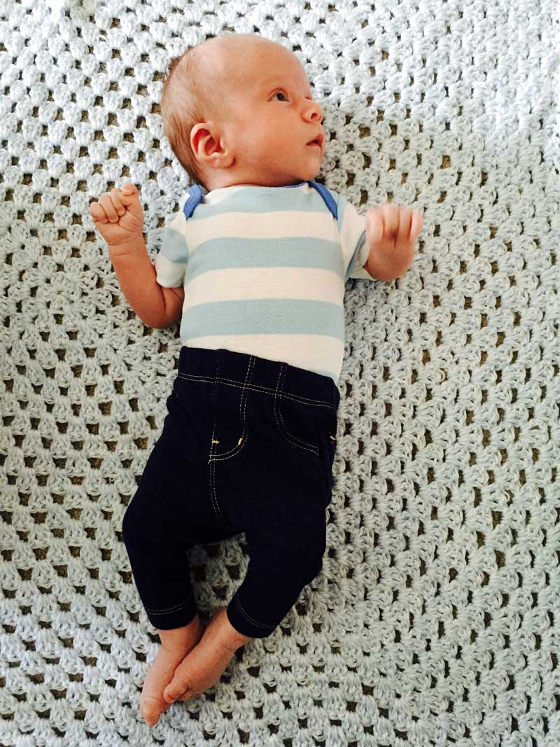 ARGYLE & CO. Baby jeans, 'cause why not?
