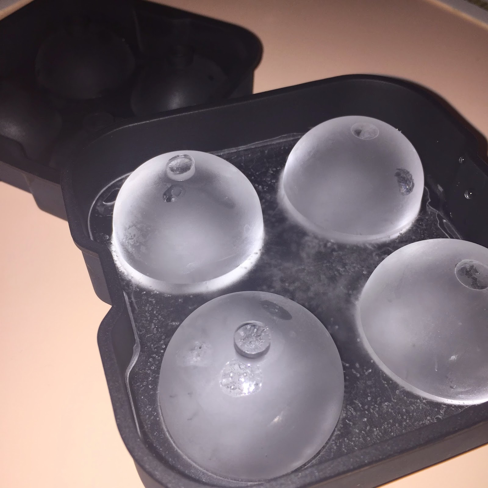 Her Pink Print Ice Ball Tray Review