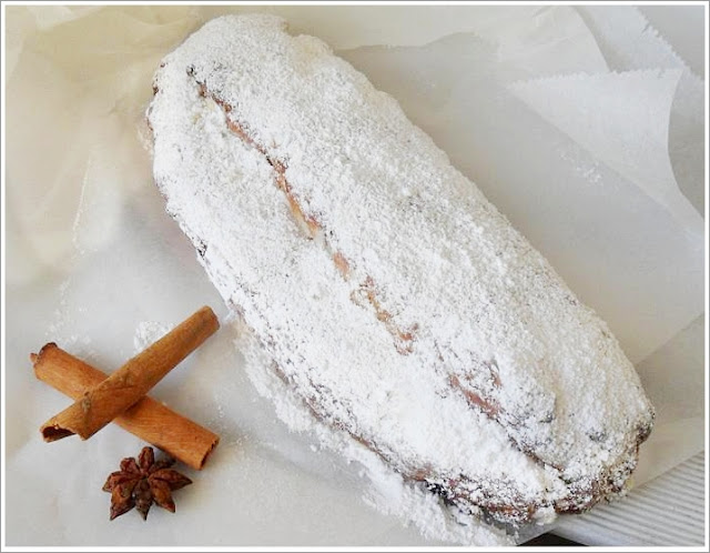 Glutenfreier Christstollen mit Marzipan