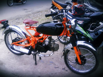 Modif motor Honda Lawas Win100