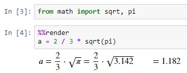 Python Calculations in Jupyter with Handcalcs