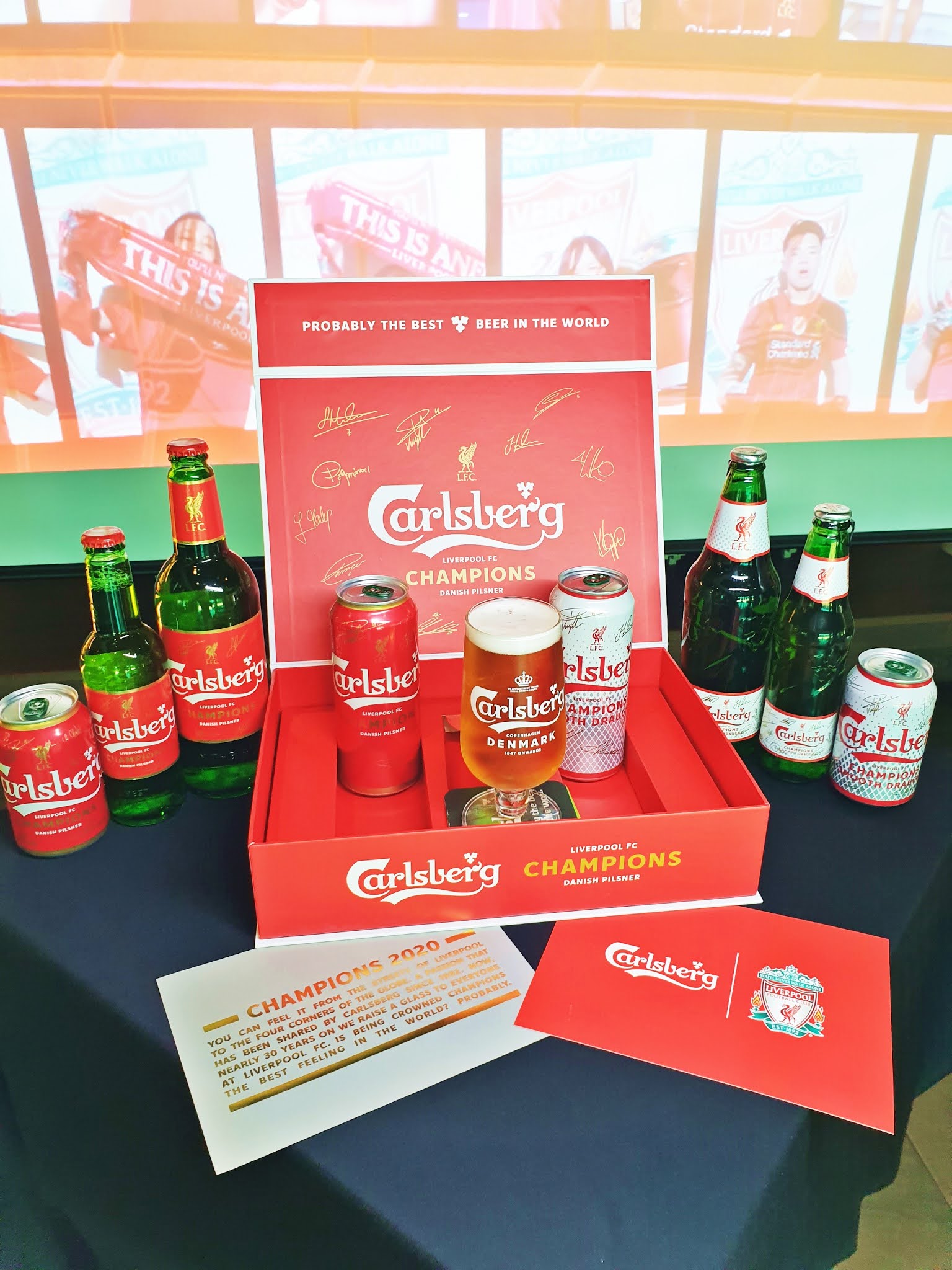 liverpool premier league champions memorabilia