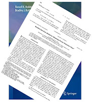 The first page of Meiboom, S. and Gill, D. (1958) “Modified Spin-Echo Method for Measuring Nuclear Relaxation Times.” Rev. Sci. Instr. 29:688–691, superimposed on Intermediate Physics for Medicine and Biology.