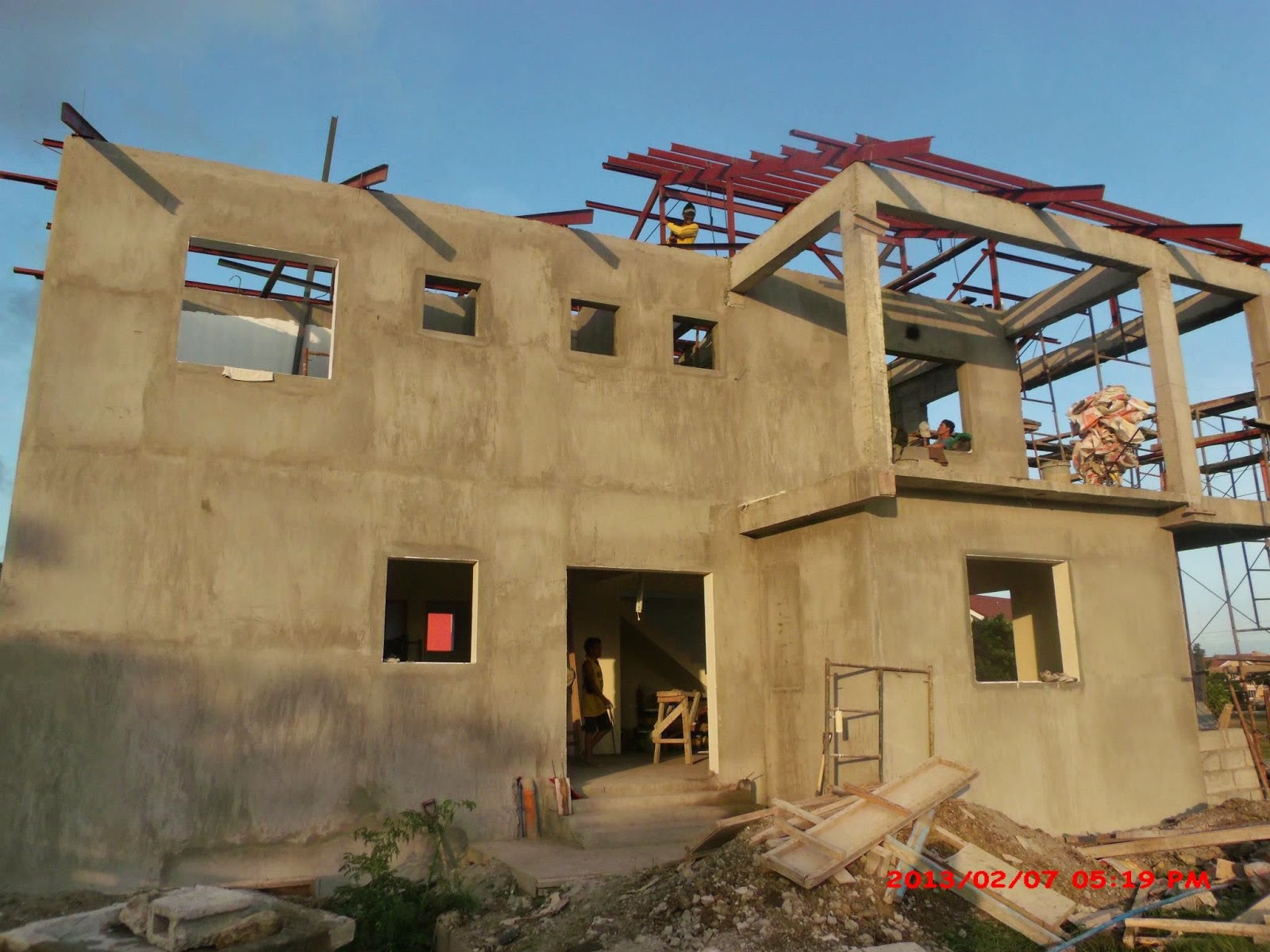 Savannah Trails house construction project in Oton, Iloilo ...