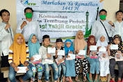 Remaja Tembung Berbagi Takjil Gratis dan Bantuan Kepada Anak Yatim, Duafa dan Pejuang Jalanan