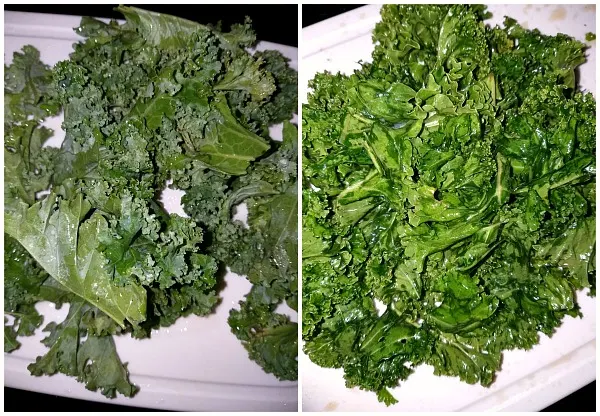 How to massage kale
