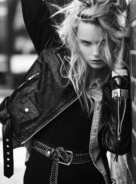 Leather Beauty 2: A-Z of Supermodels-Agnete Hegelund