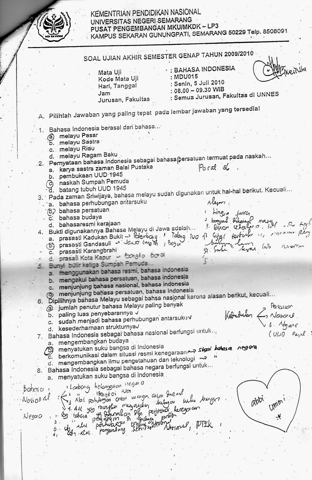 Soal Tes Masuk Universitas Pancasila Cara Golden