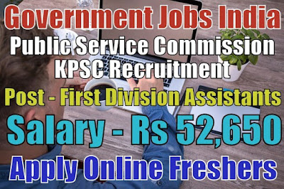 KPSC Recruitment 2019