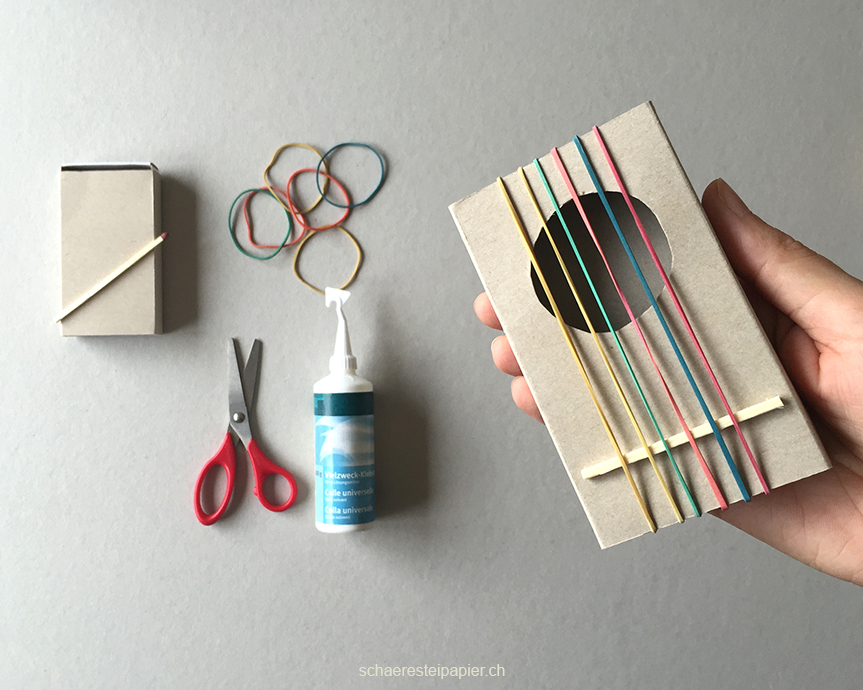 schaeresteipapier: Making Music - selber 6 Instrumente basteln