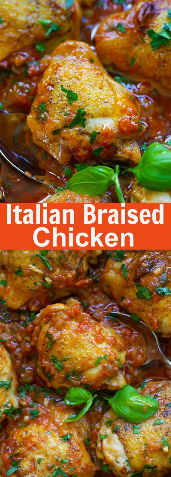 Italian Braised Chicken Recipe | Foodandcake789