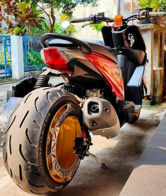 Modifikasi Honda Beat Ban Besar Masih Ada Yang Bully Honda Beat Kah