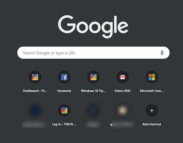 Bật Chế độ tối của Google Chrome