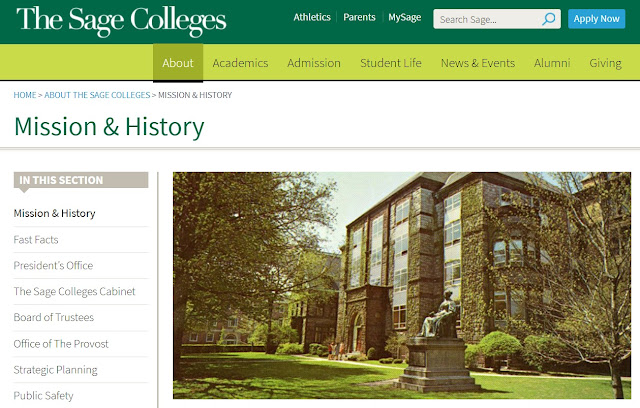 College History Garden: The Sage Colleges will Reorganize as Russell
