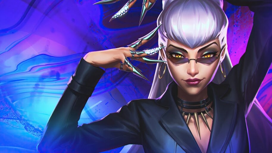 #8.1158, Evelynn, K/DA, The Baddest, LoL, 4K Wallpaper