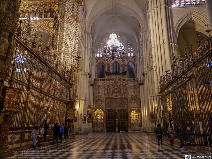 Interior da Catedral de Toledo - O que fazer em Toledo, Espanha