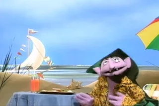 When the Count goes on vacation counts new things. The Count sings Counting Vacation. Sesame Street 123 Count with Me