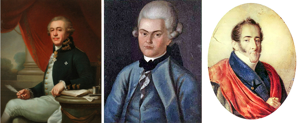 П б старший. Портрет 1790-х годов. Иоганн Баптист лампи старший. Французы ученые в 1790г. И П Лазаревич.