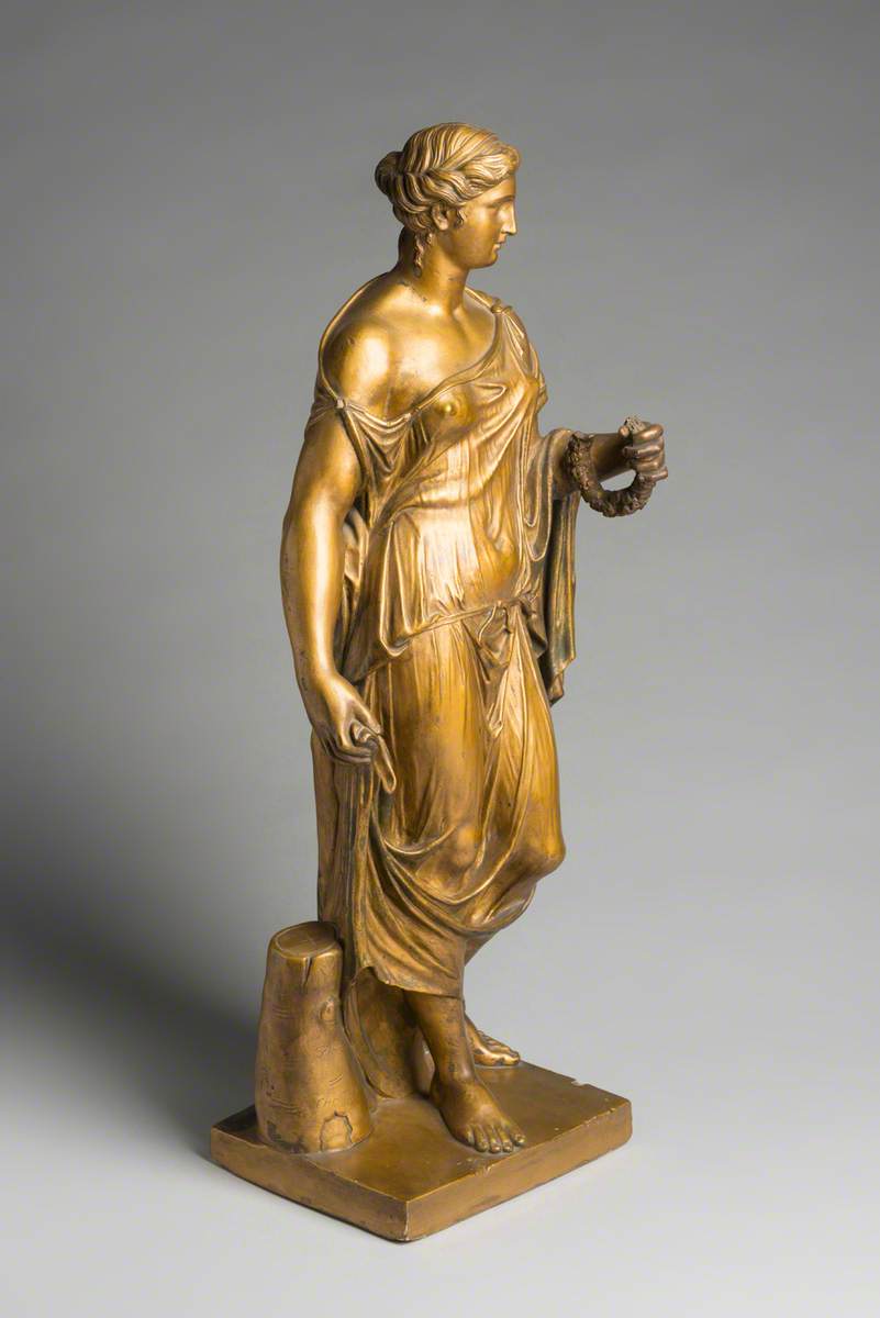 Bath, Art and Architecture Busts of Sappho and Antoninus Pius and Plaster Statuary by John