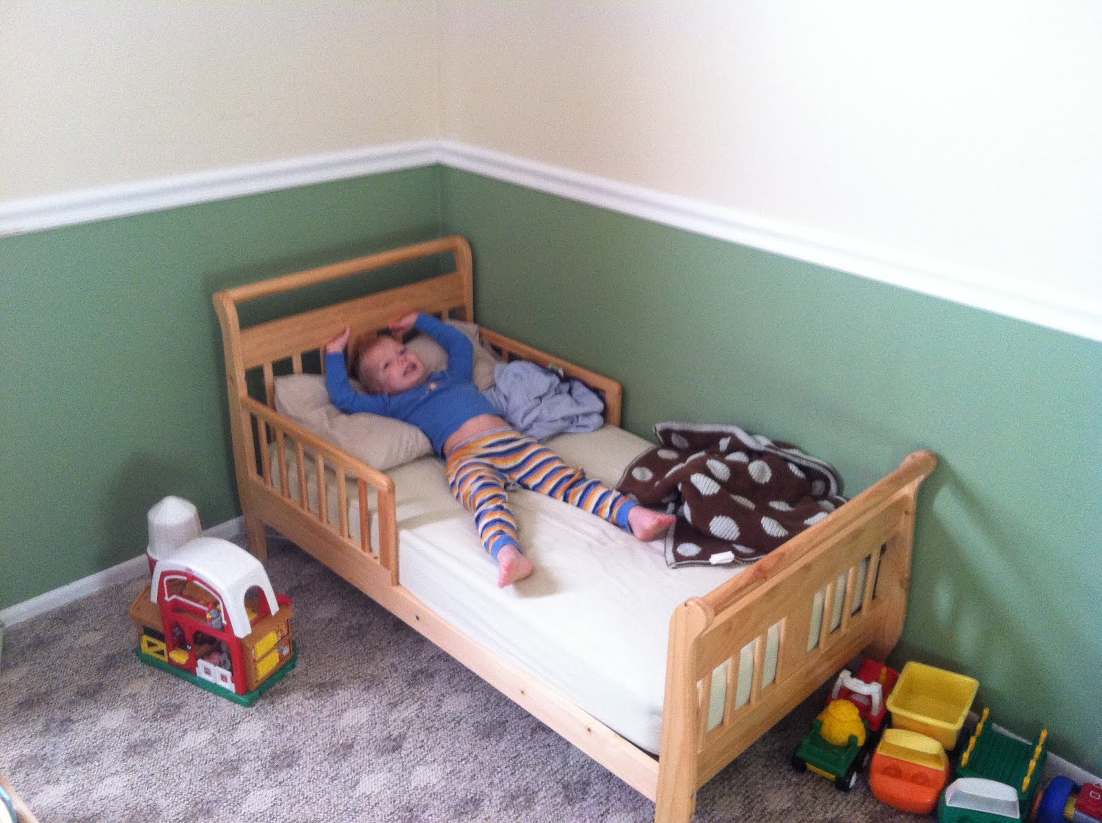 The DeMoor Family Big Boy Bed