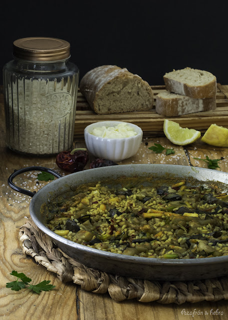 Arroz Con Sepia Y Alcachofas
