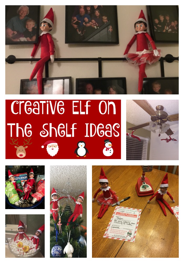 Creative Elf On The Shelf Ideas - Building Our Story