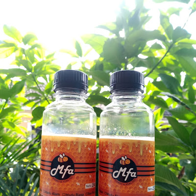 Madu Hutan Cokelat Apis Dorsata Murni MFA 250 Gram