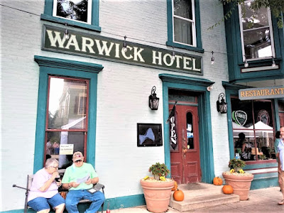 The Historic Warwick Hotel in Hummelstown, Pennsylvania