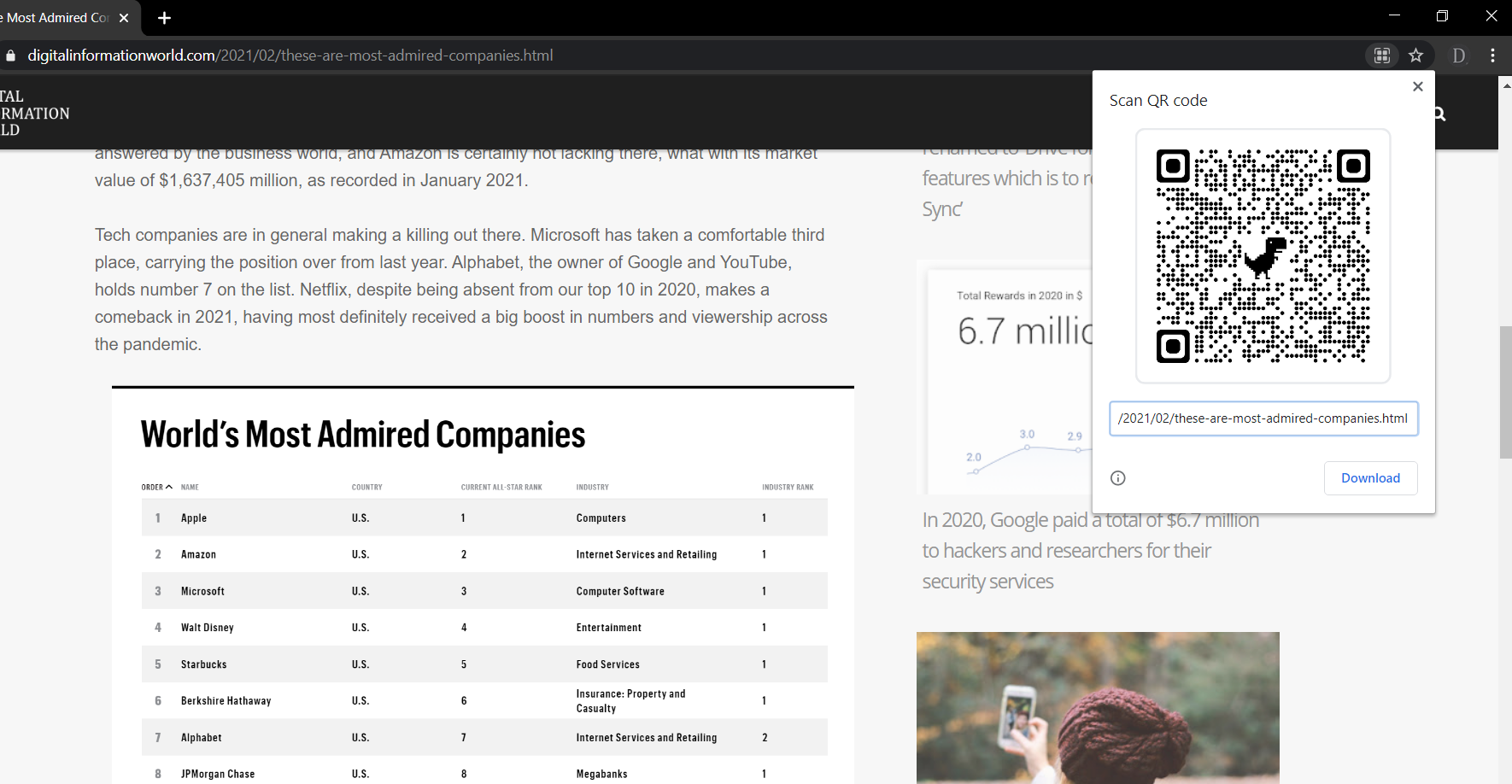 Google Chrome Has Gained The Ability To Create QR Codes / Digital