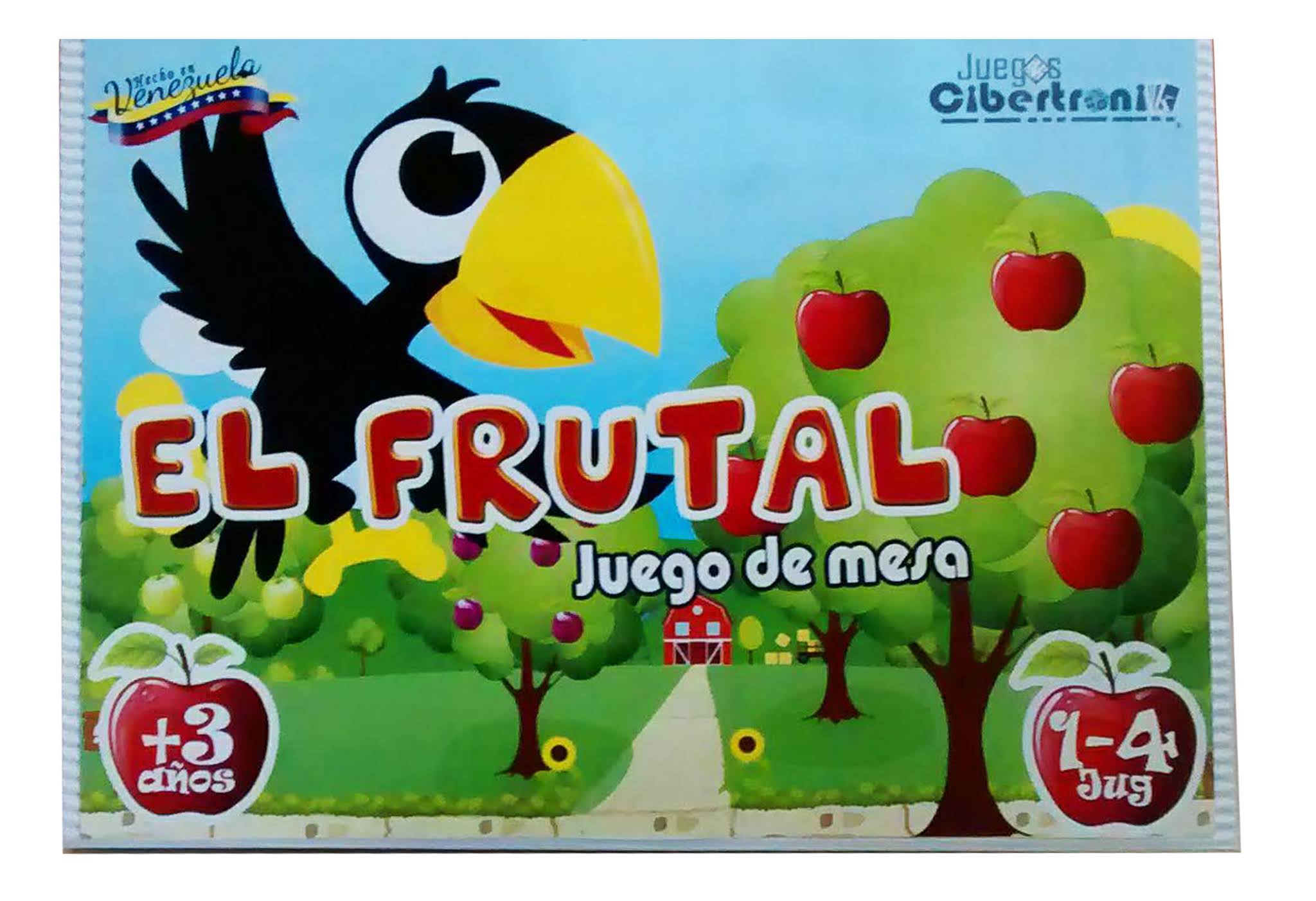 EL Frutal, Juego de mesa educativo Juegos Cibertronik