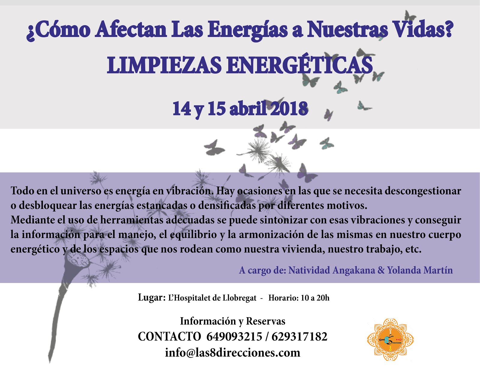Curso de LIMPIEZAS ENERGÉTICAS Curso de LIMPIEZAS ENERGÉTICAS