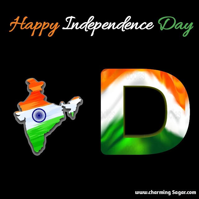 15 August Independence Day Images With Name A To Z Alphabet Letter