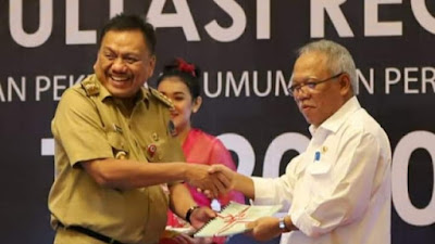 Koreg Kementerian PUPR di Sulut, Gubernur Olly Apresiasi Menteri PUPR Basuki