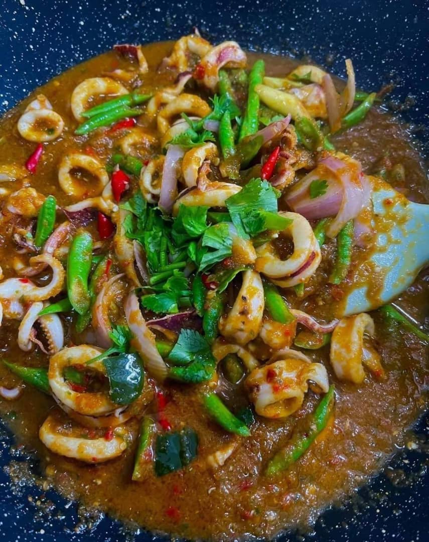 MaKaN JiKa SeDaP Resepi Sotong Masak Ala Thai
