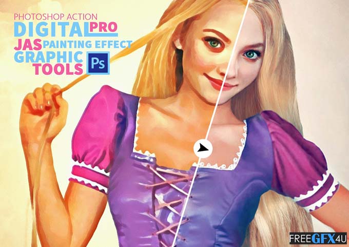 Digital Painting Effect Pro