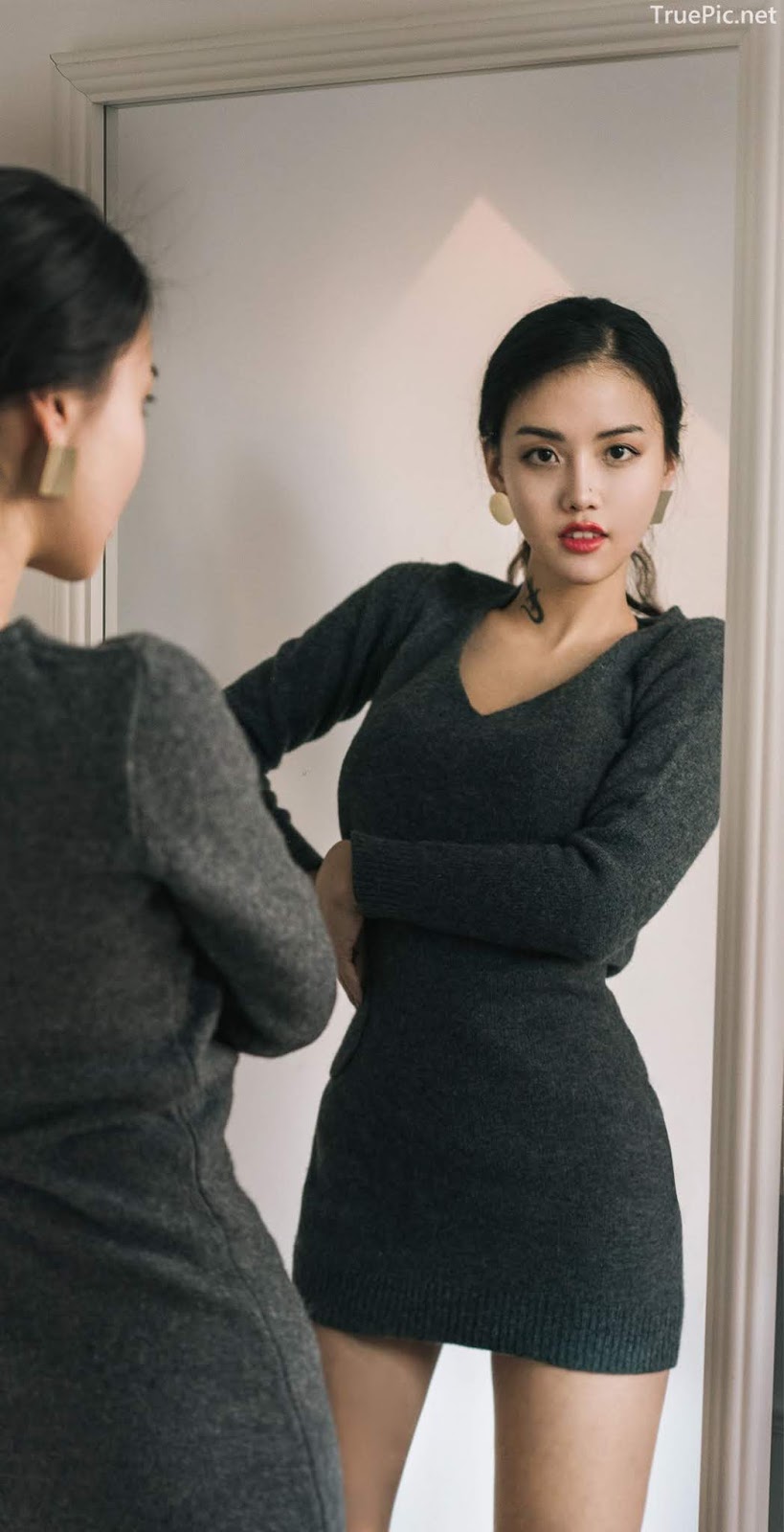 Korean Fashion Model - Baek Ye Jin - Sexy Lingerie Collection - TruePic.net - Picture 99