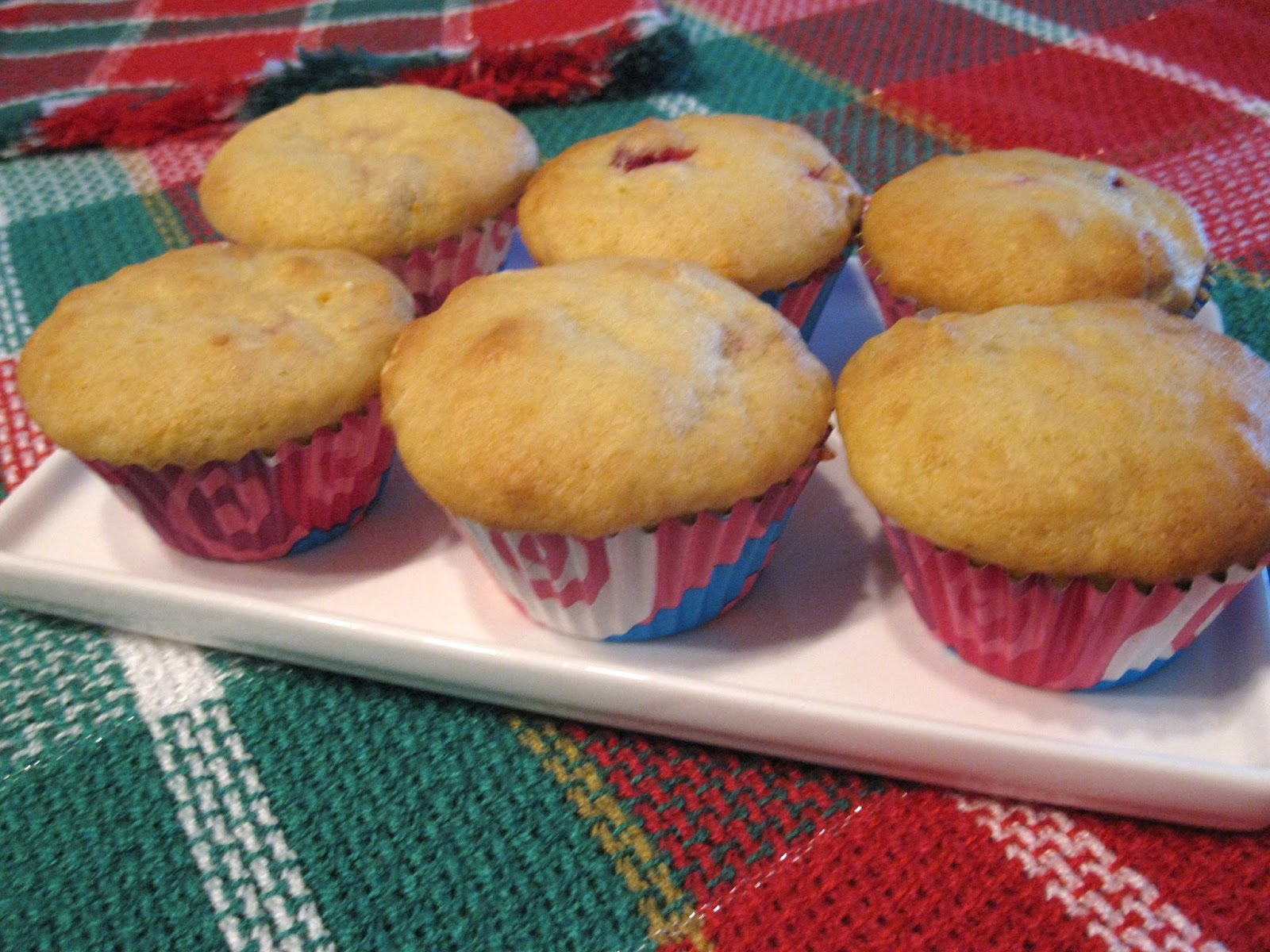 Ma cuisine...sans prétention Muffins aux canneberges et aux noix