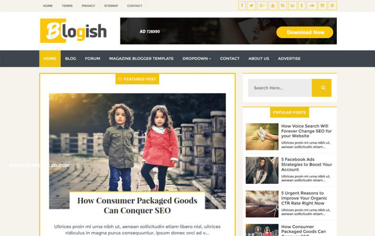 Personal Blog Blogger Templates Personal Blog Blogger Templates