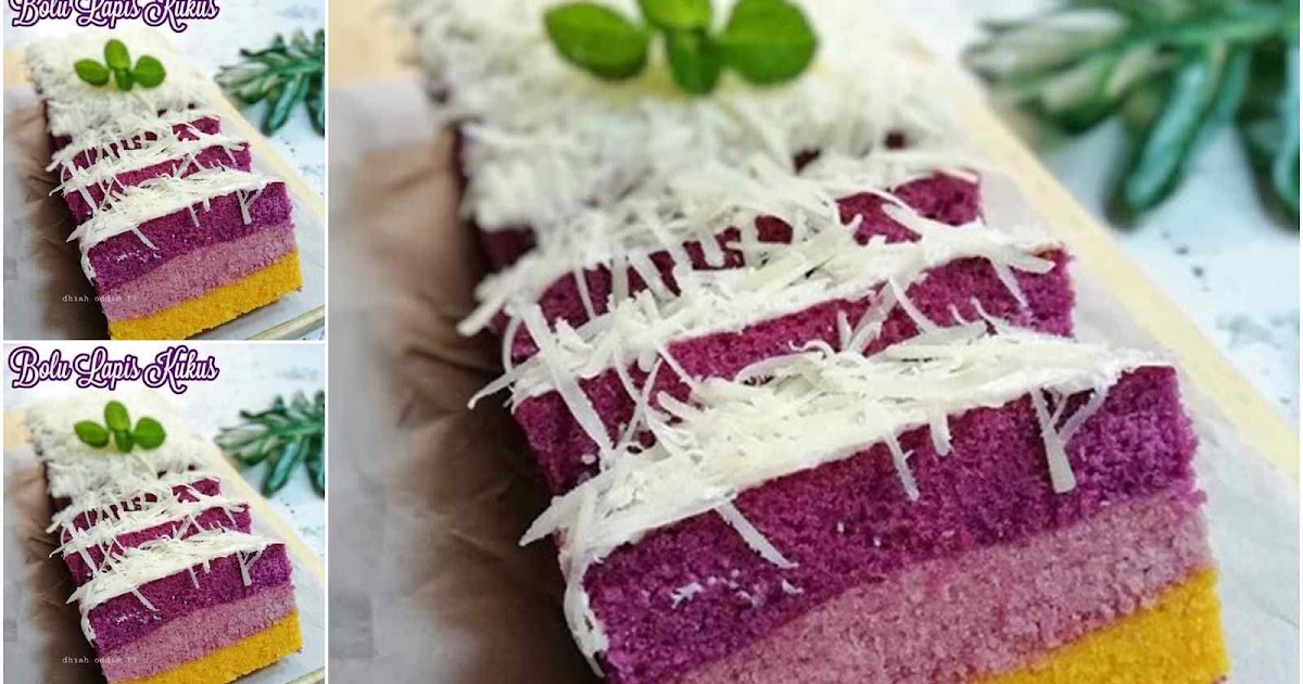 Resep Bolu Lapis Kukus Resep Bolu Lapis Kukus