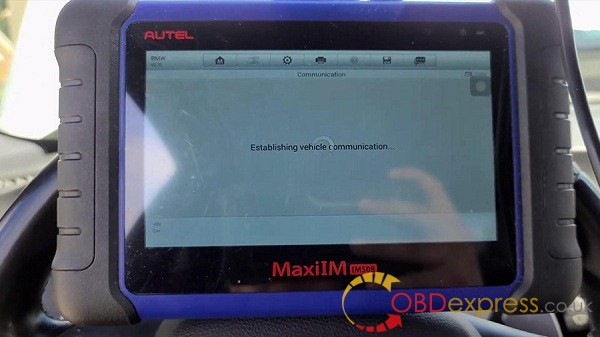 Autel MaxiIM508 XP400 کلیدهای اضافه شده برای 2011 BMW M3 CAS3 + 3 را اضافه کنید