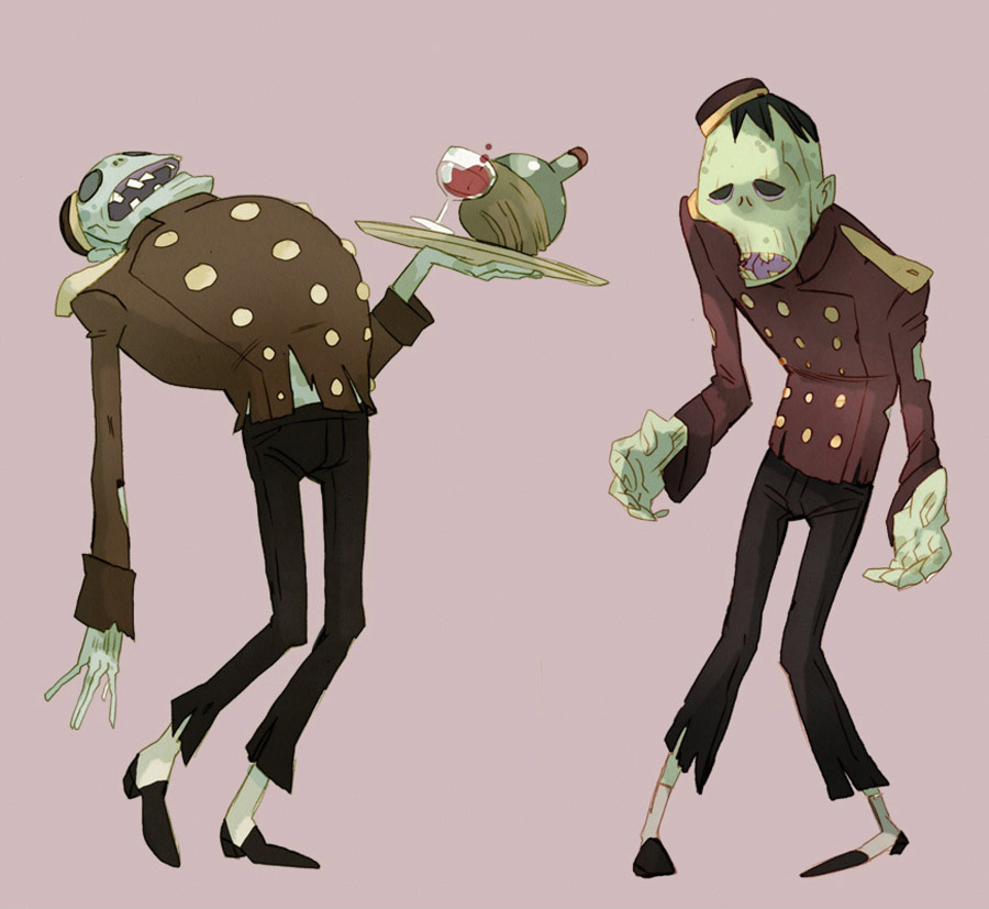 Living Lines Library: Hotel Transylvania (2012) - Character Design