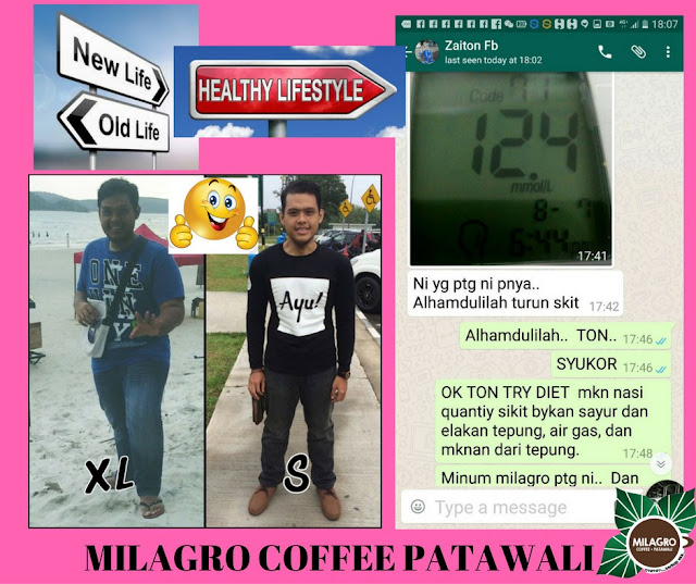 MILAGRO COFFEE MINUMAN KESIHATAN BERASASKAN HERBA PATAWALI