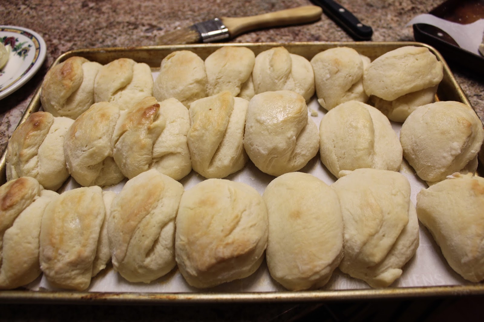 Mountain Housewife Very Easy Refrigerator Rolls